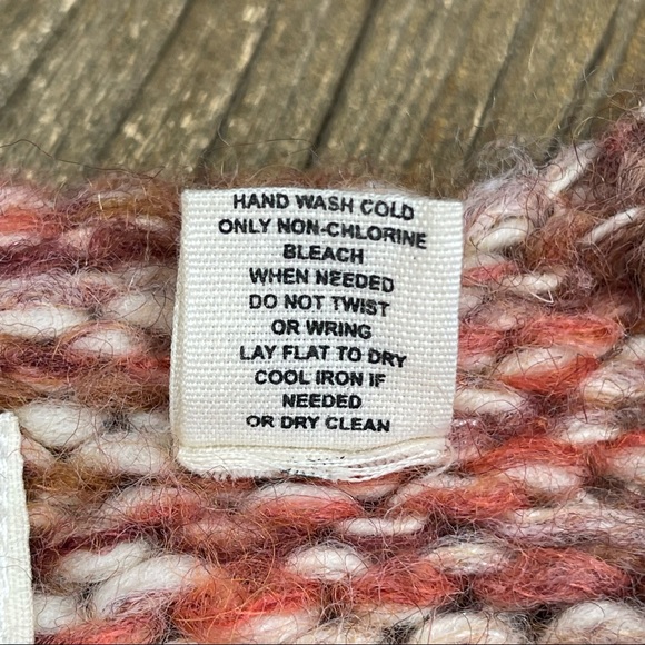 Anthropologie SLEEPING ON SNOW Cardigan Marled Chunky Sweater Tweed Wool SZ M - Picture 11 of 11